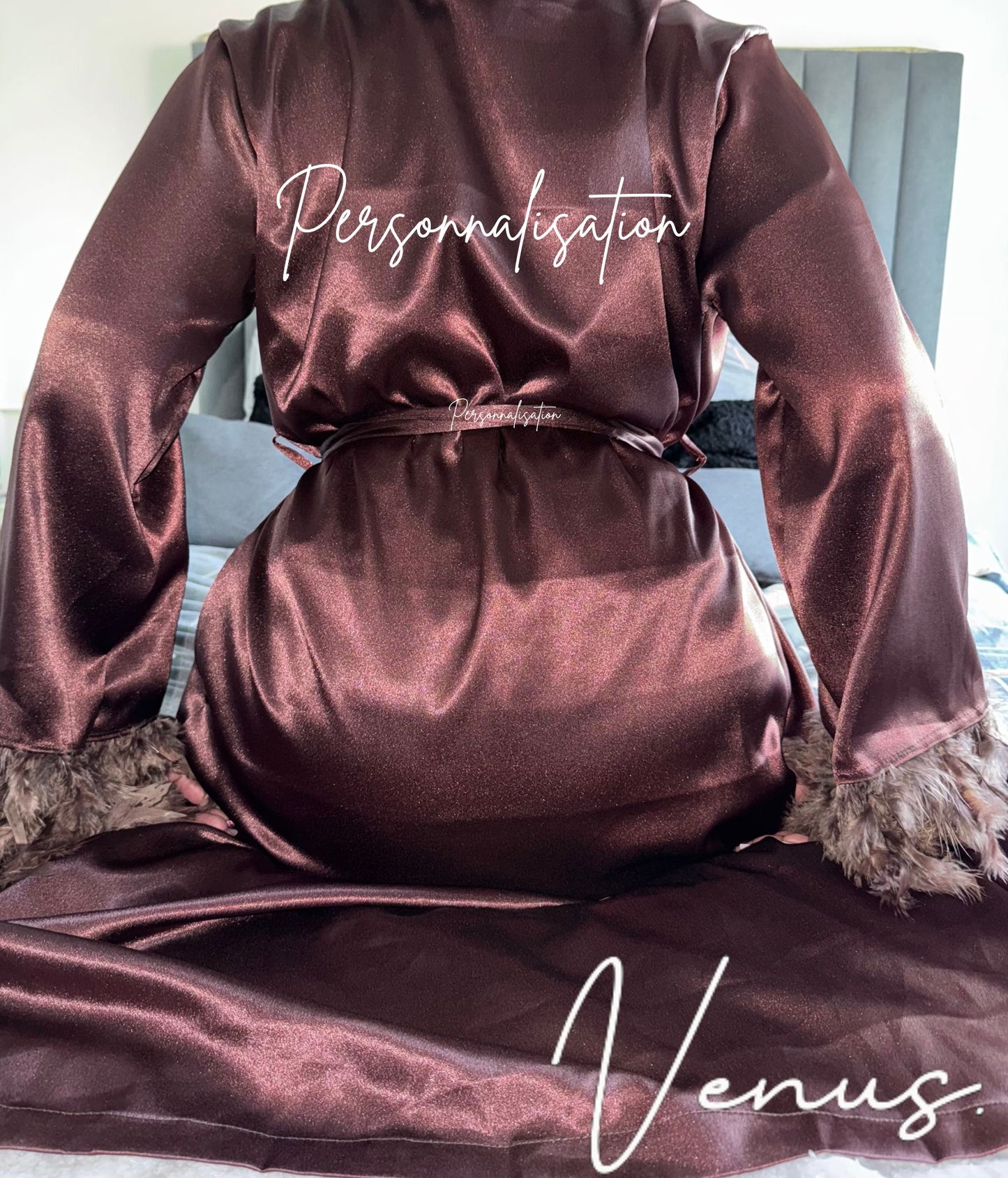 Peignoir Venus marron