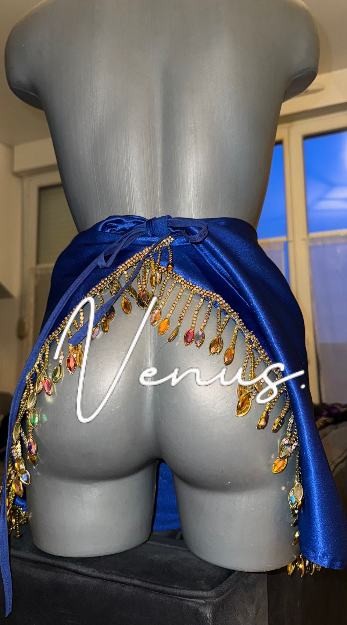 Bethio croisé bleu