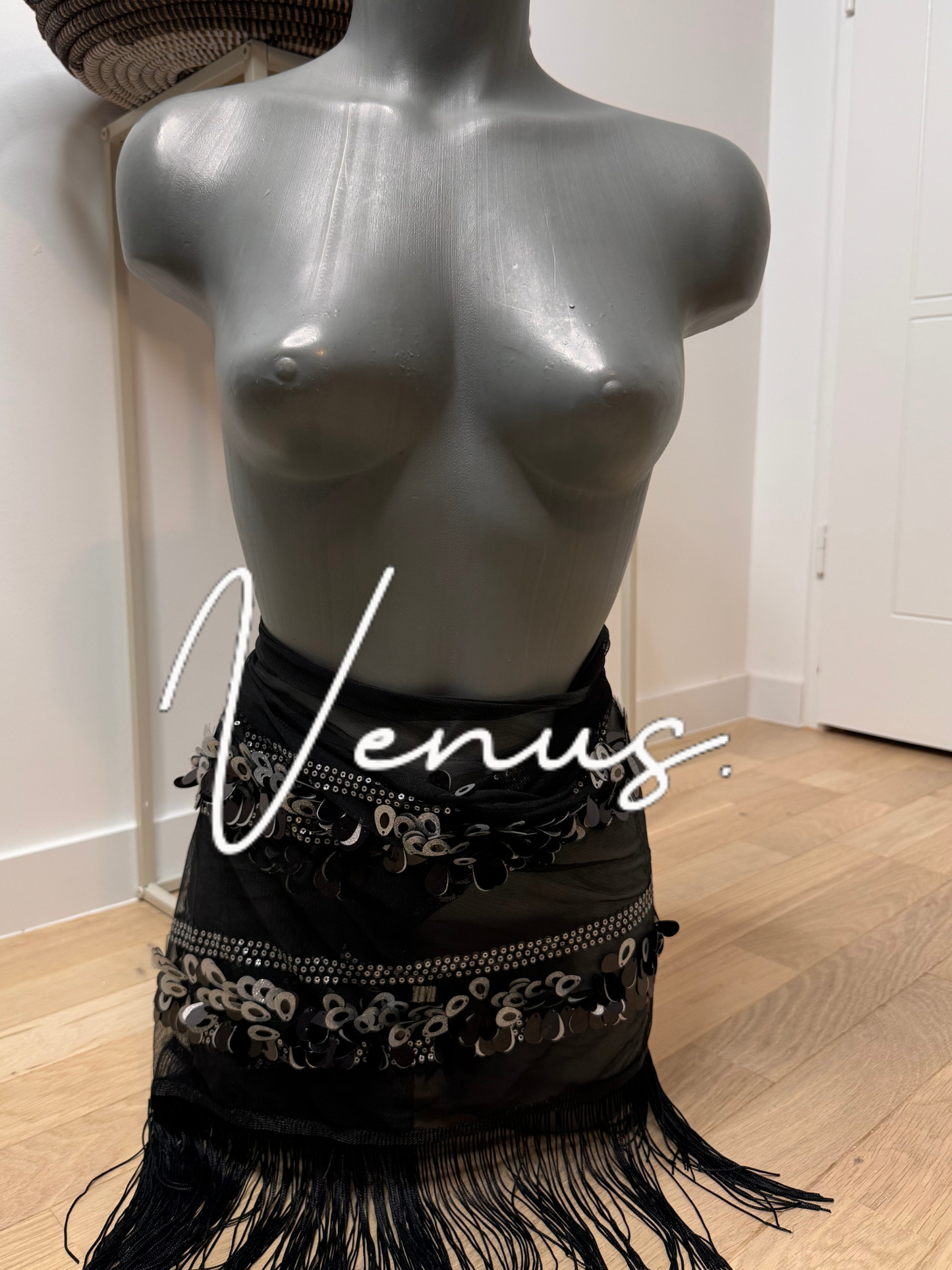 Bethio noir sequin